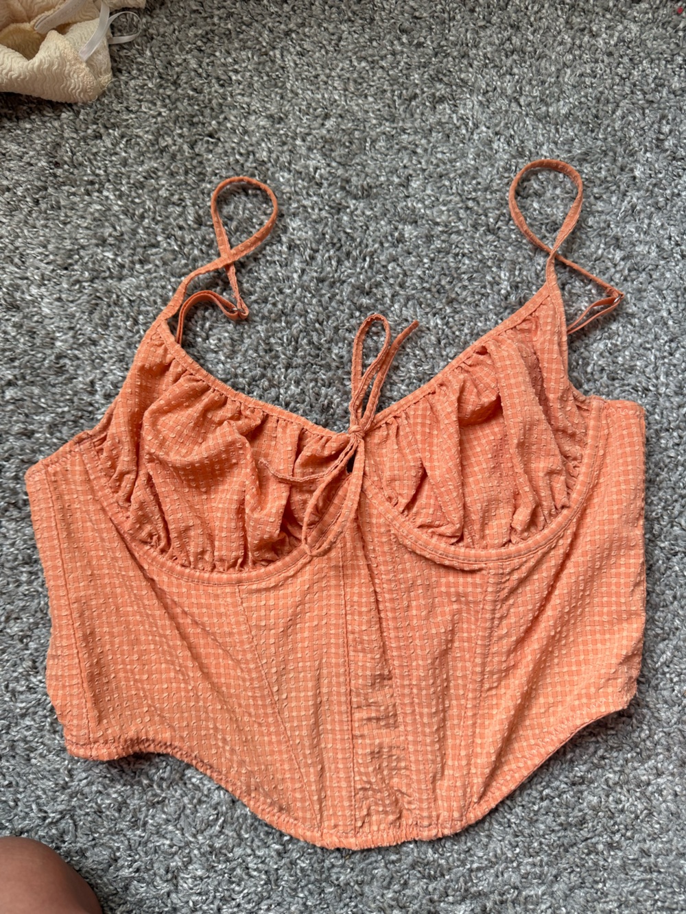 size small corset top